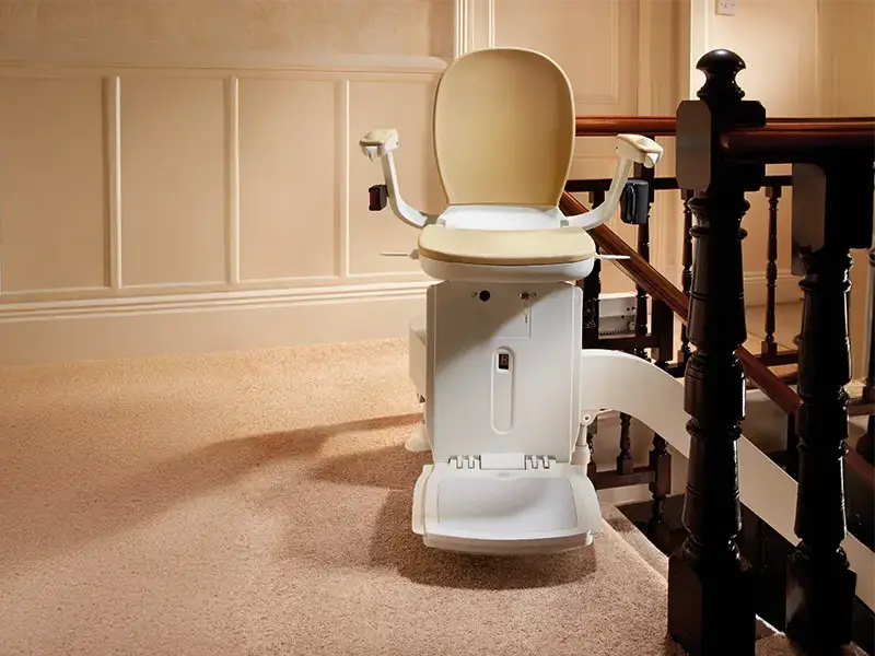Freedom Curved Stairlift CS4 modular curved stairlift