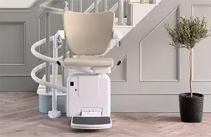 Freedom Curved Stairlift 2