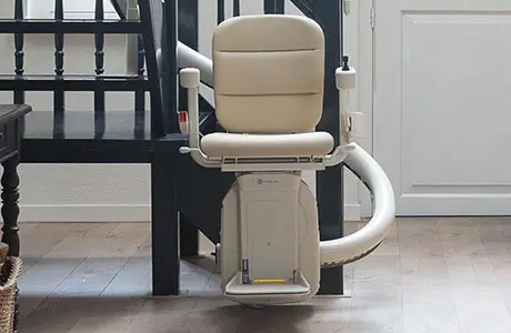 Curved stairlift from Freedom Stairlifts