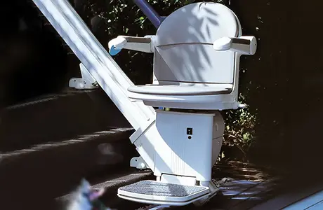 Outdoor stairlift from Freedom Stairlifts